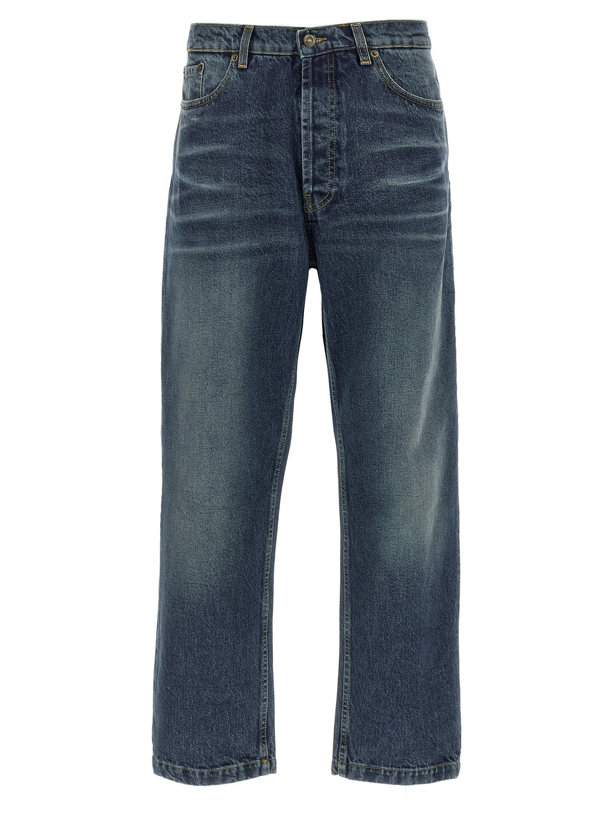 Stone washed jeans