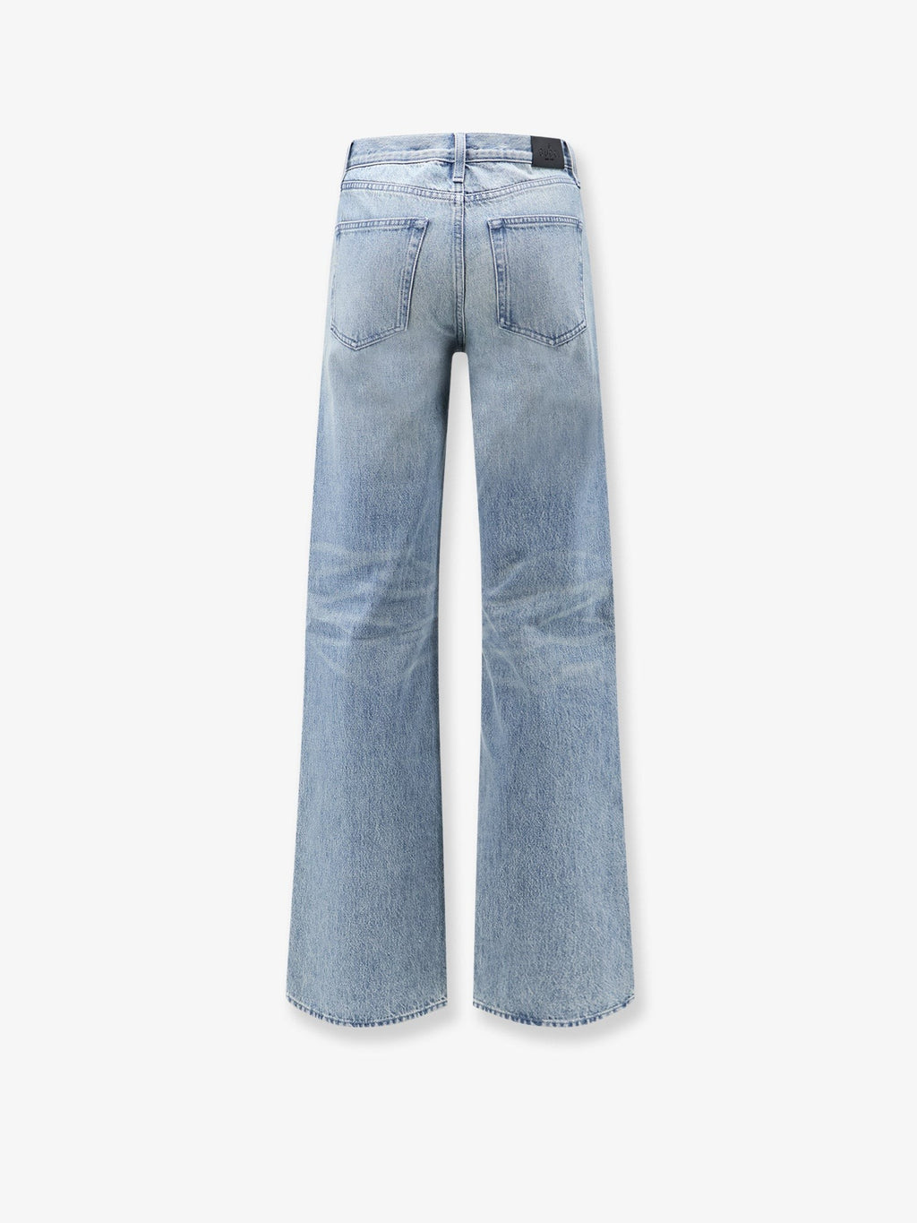 Stonewashed cotton denim jeans 2