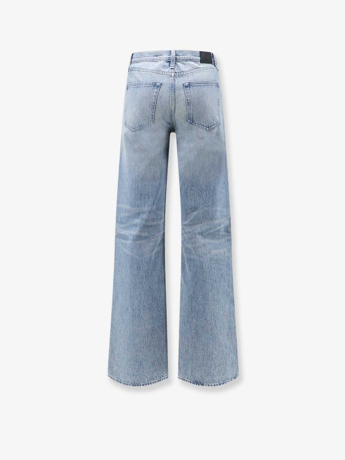 Stonewashed cotton denim jeans 2