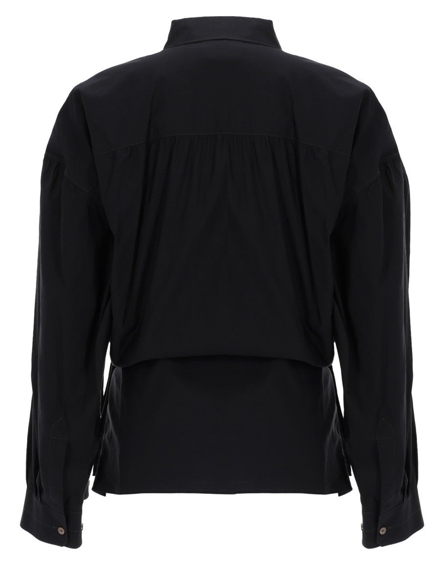 "STRAIGHT COLLAR TWISTED" SHIRT 3