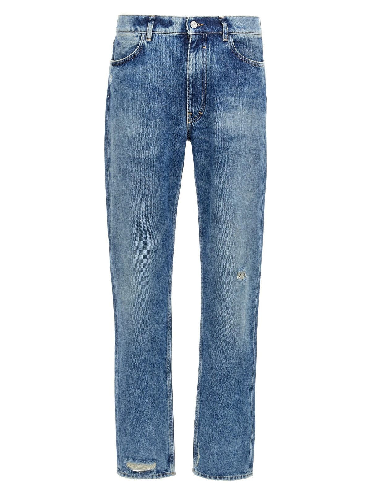 'Straight fit' jeans