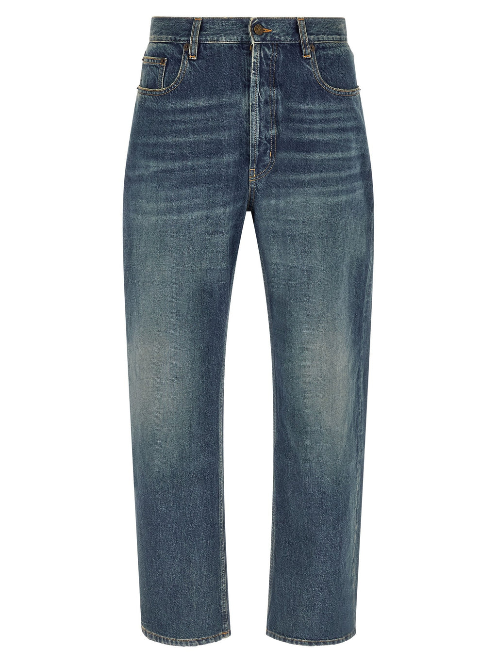 Straight leg jeans