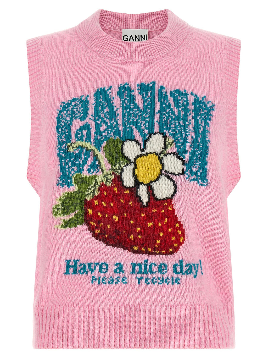 'Strawberry' vest
