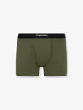 Stretch cotton boxer briefs