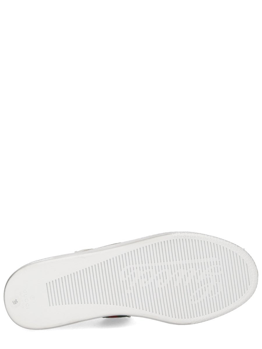 "STRETCH" LEATHER EFFECT SNEAKER 4