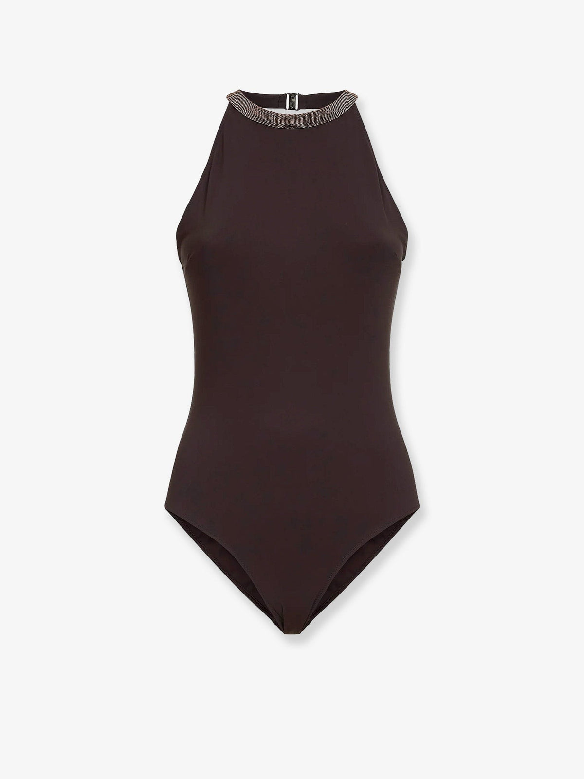Stretch one piece swimsuit