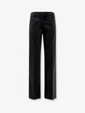 Stretch poplin trousers