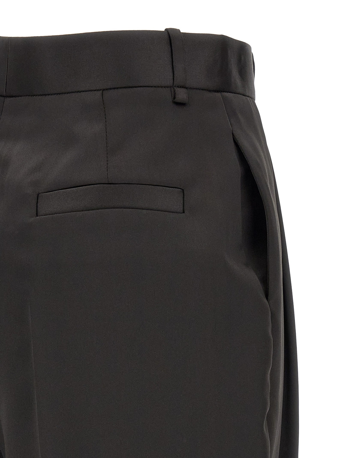 Stretch satin pants 4