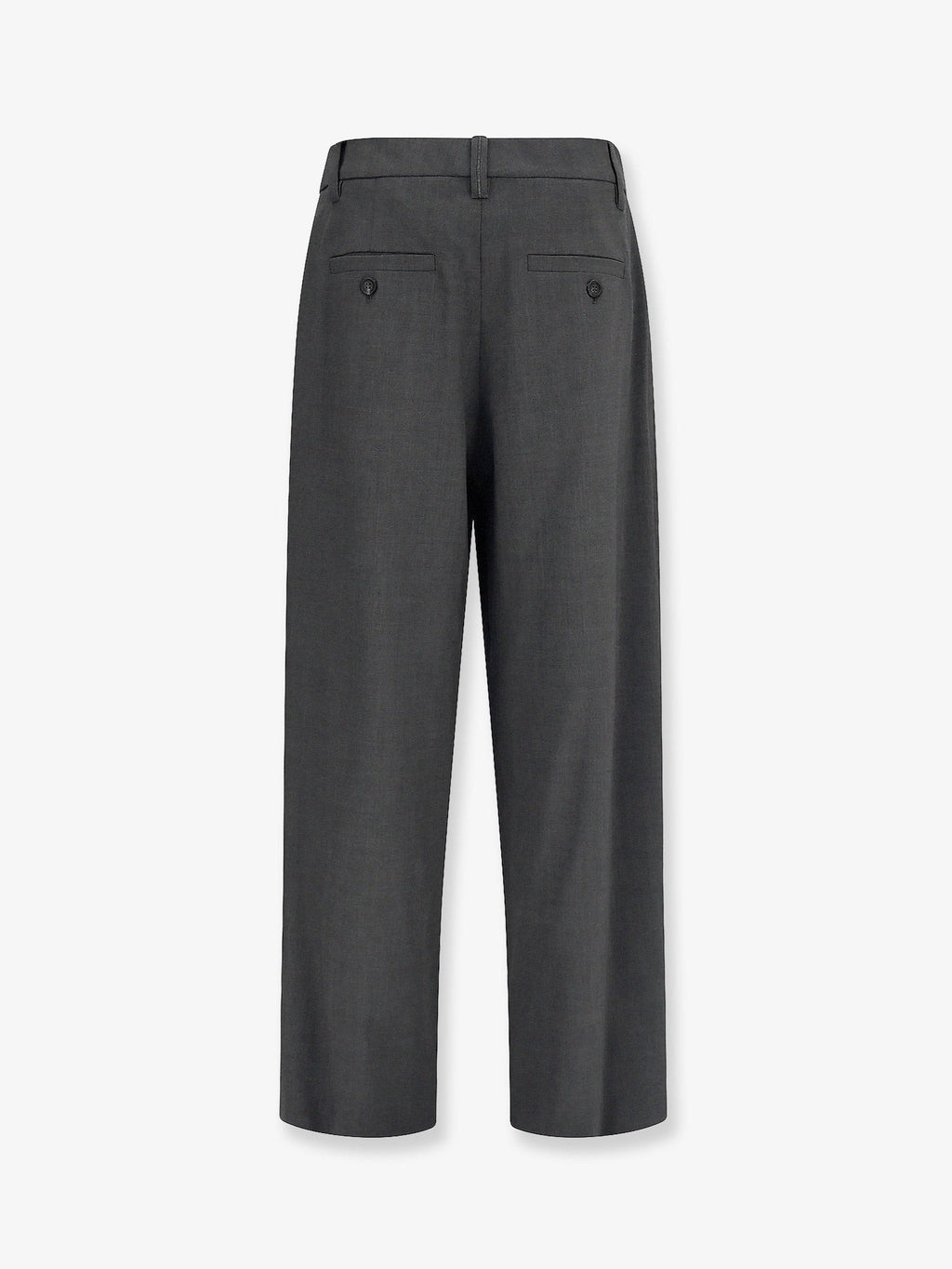 Stretch virgin wool blend trousers with Monili detail 2