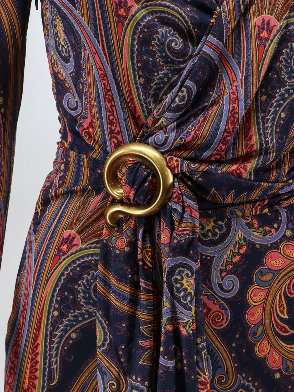 Stretch viscose dress with iconic pattern 3