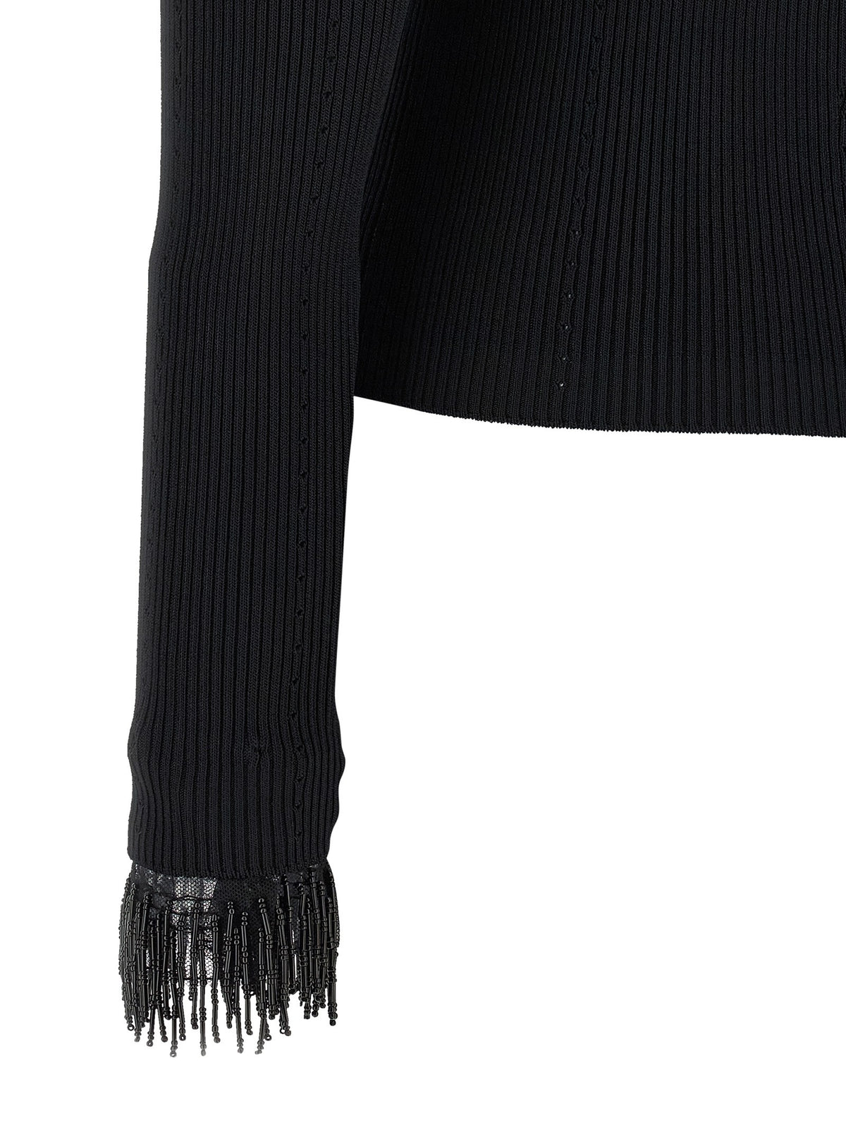Stretch viscose sweater 4