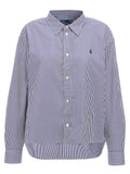 Striped and logo shirt