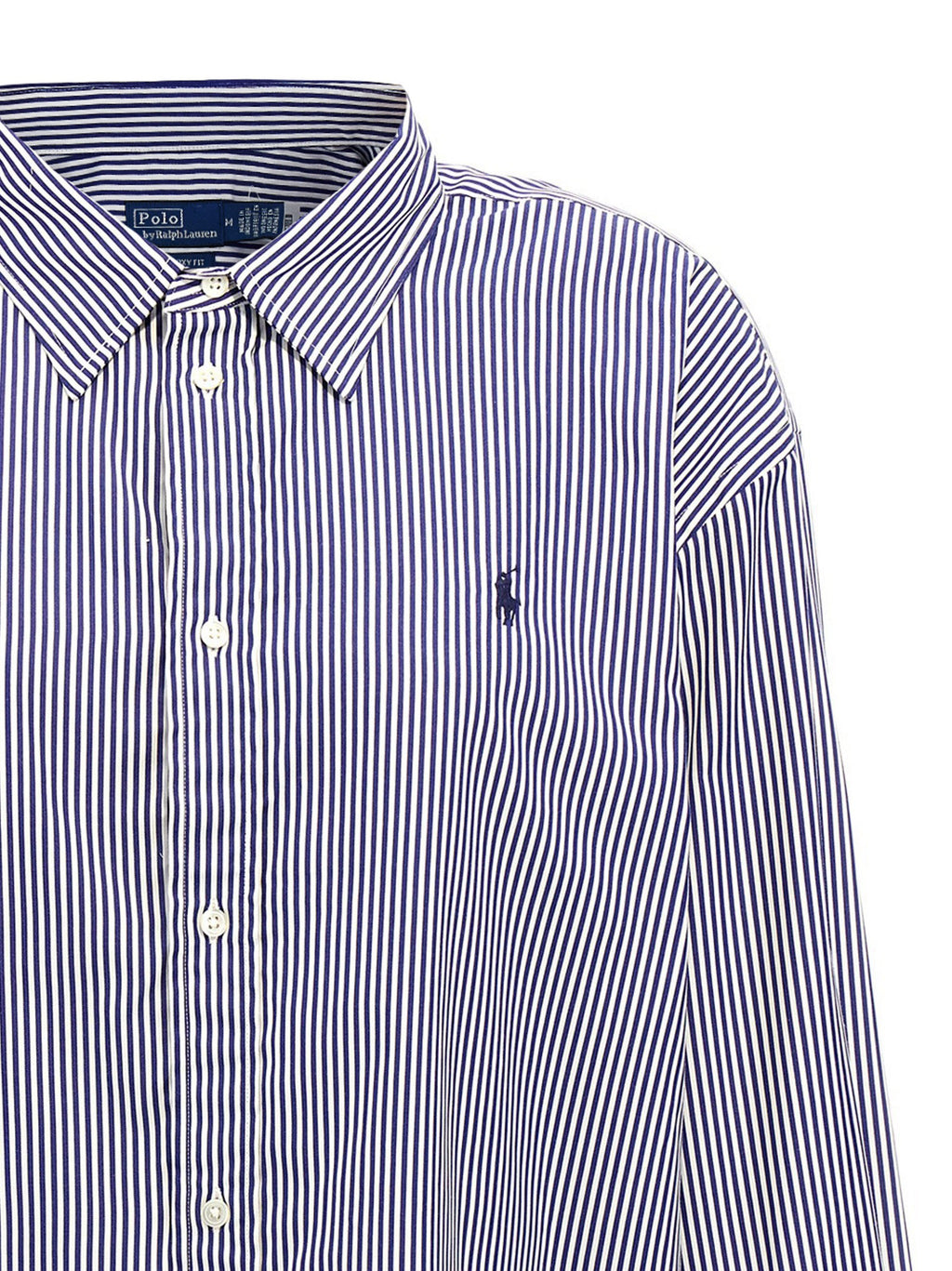 Striped and logo shirt 3