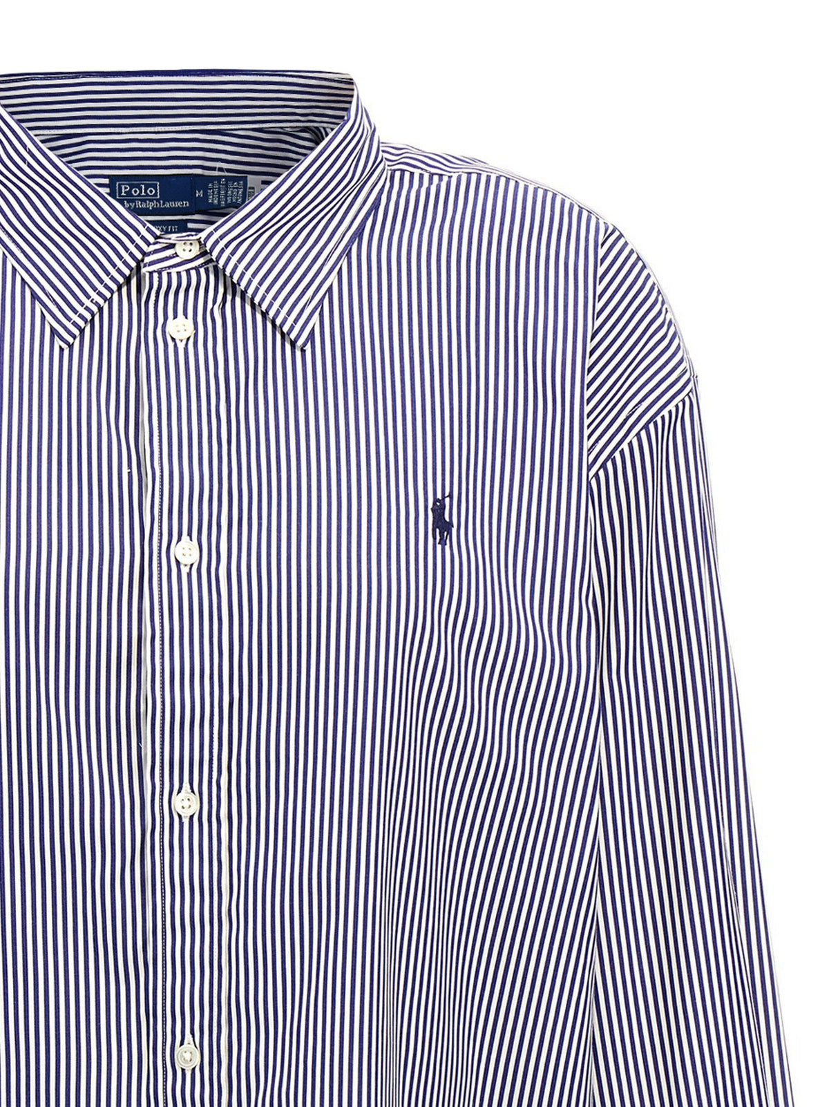 Striped and logo shirt 3