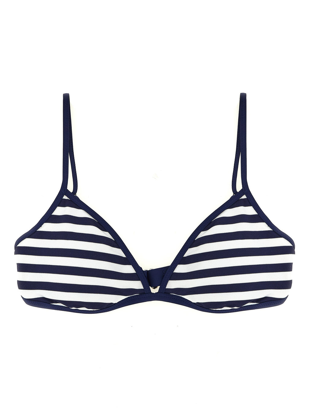 Striped bikini top