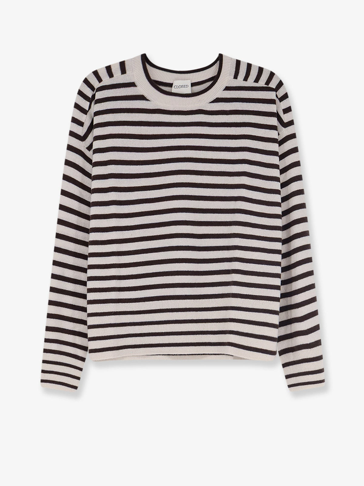 Striped cashmere sweater