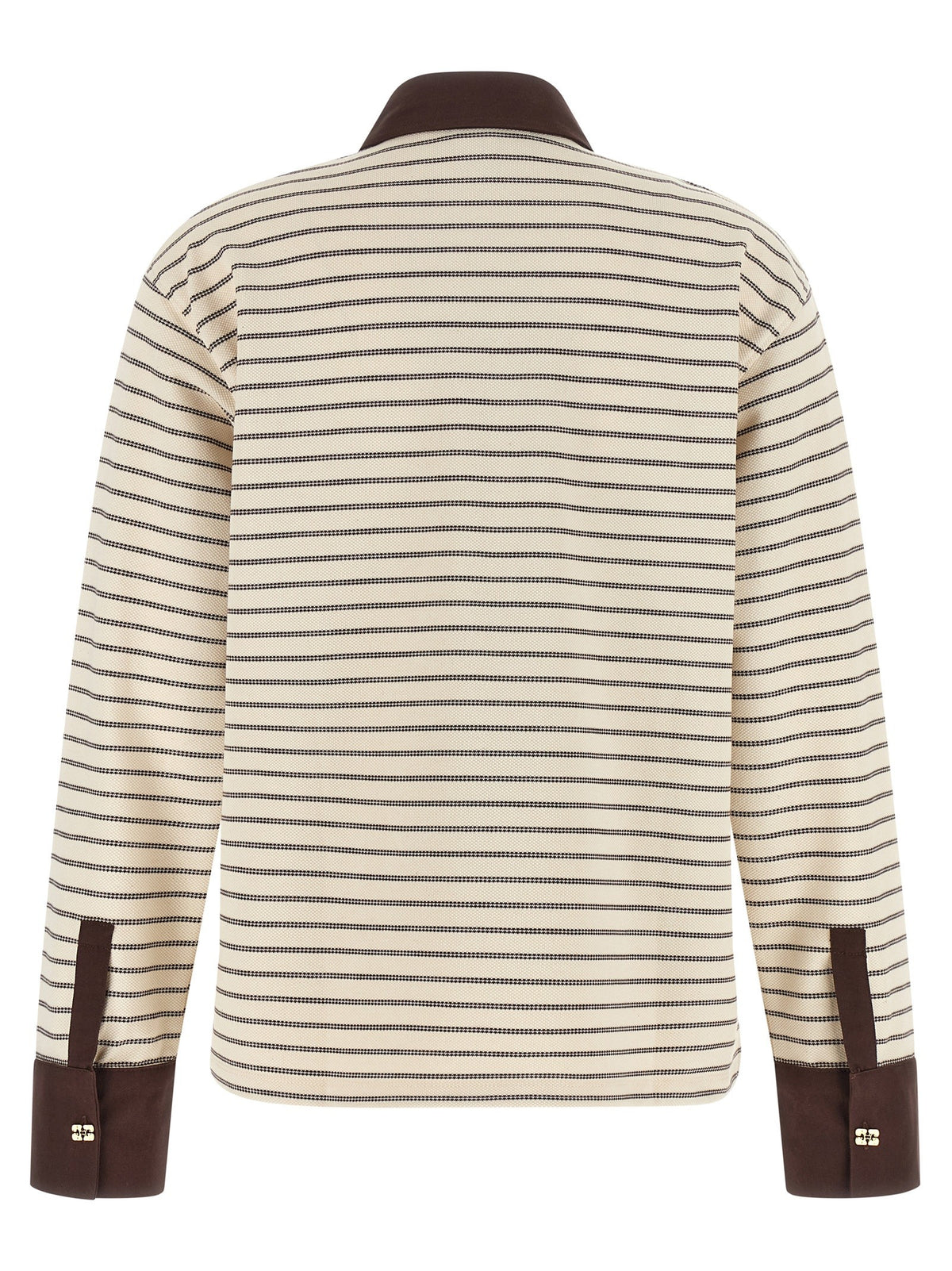 Striped cotton polo shirt 2