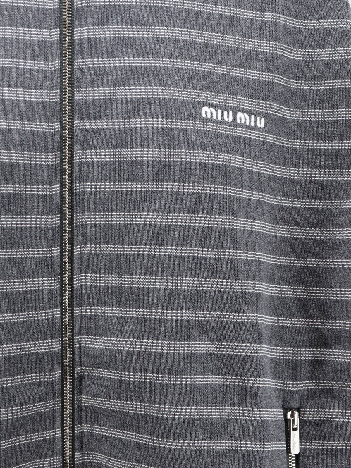 Striped cotton sweatshirt 3