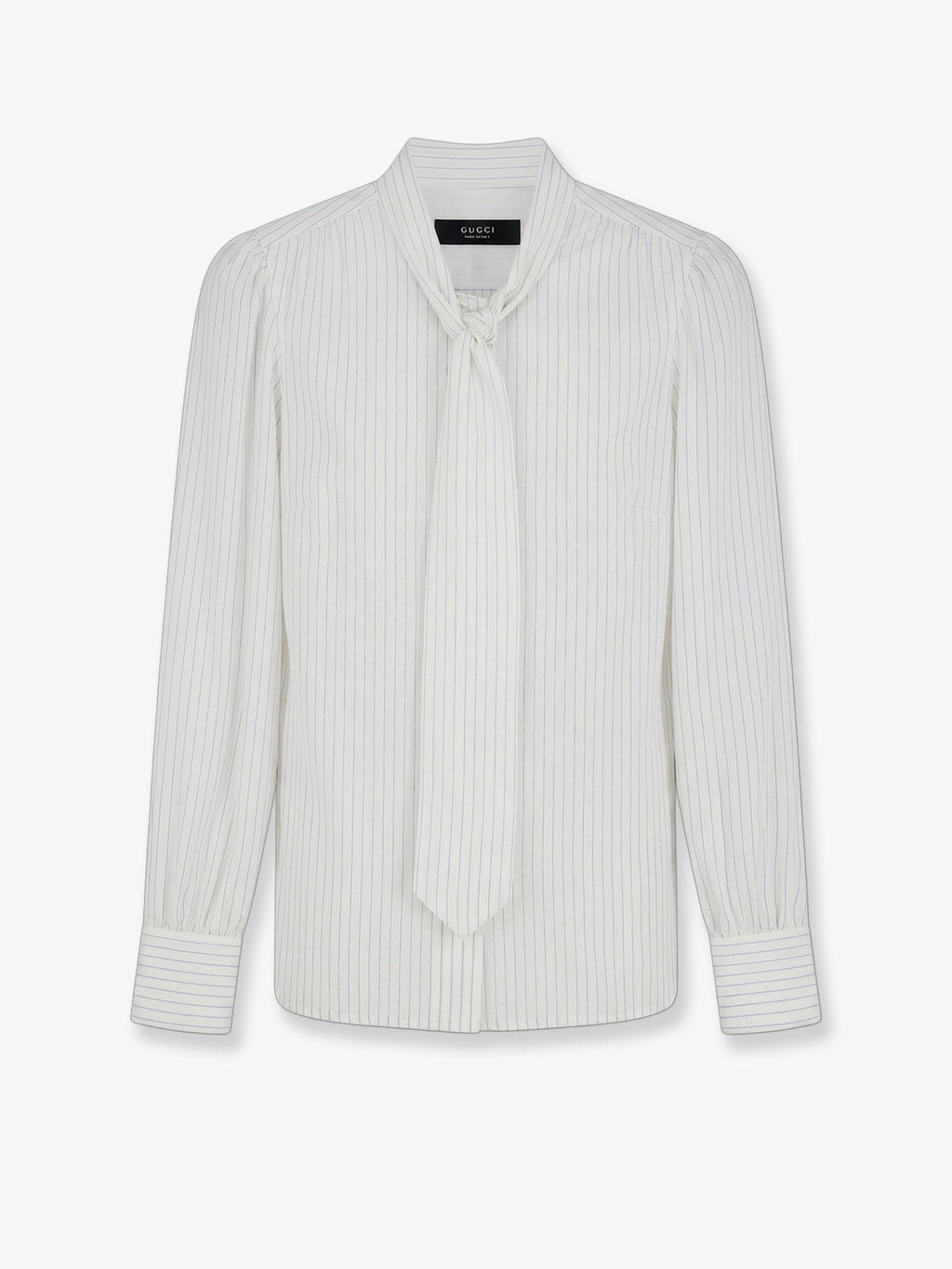 Striped silk shirt