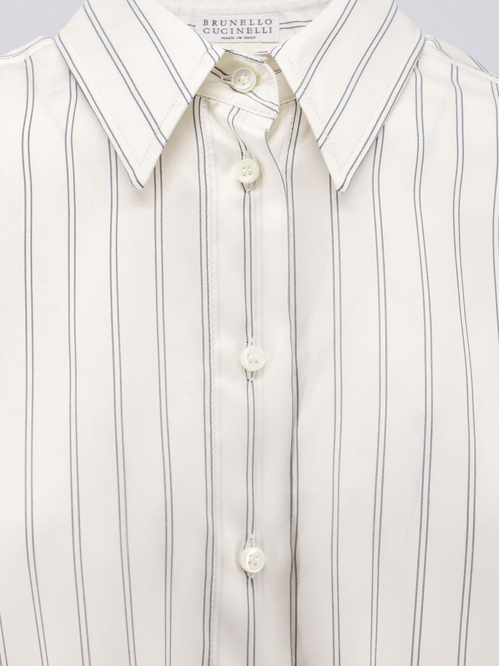 Striped silk shirt 3