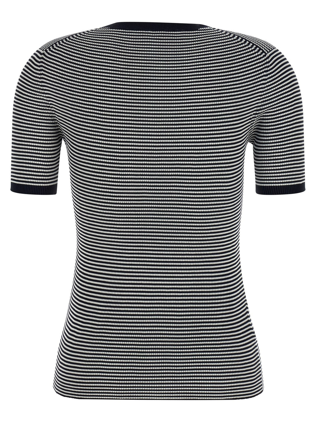 Striped silk t-shirt 2