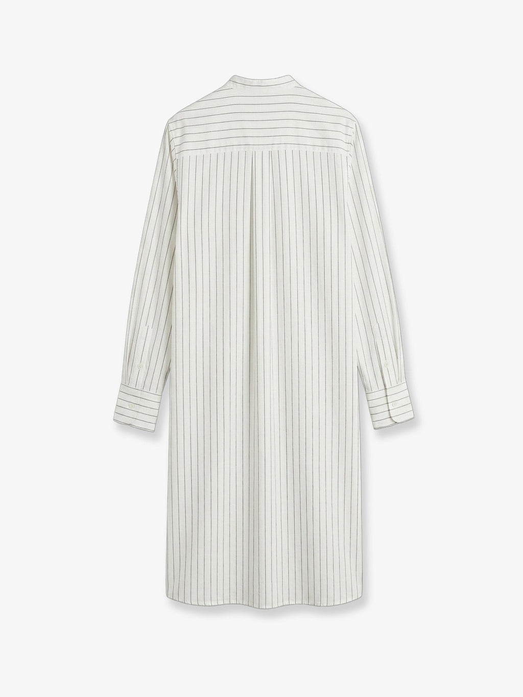 Striped Summer viscose, silk and cotton dress 2