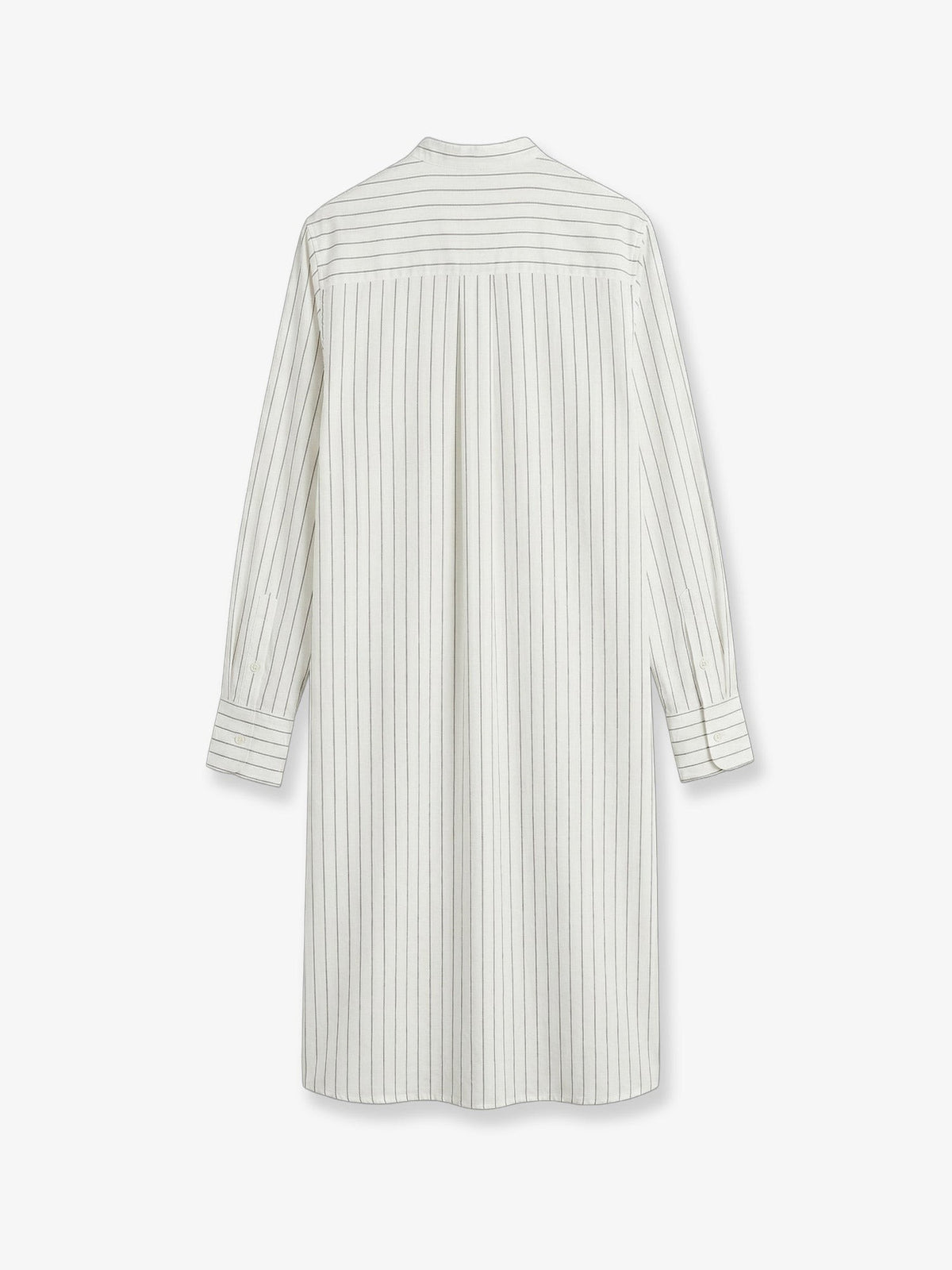 Striped Summer viscose, silk and cotton dress 2