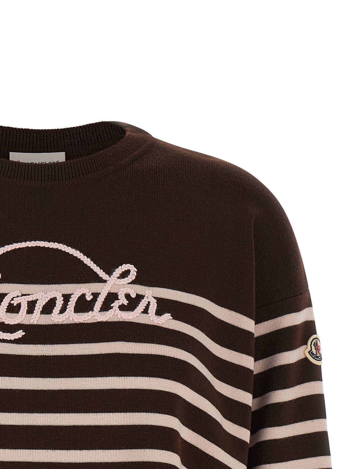 Striped sweater with embroidery 3