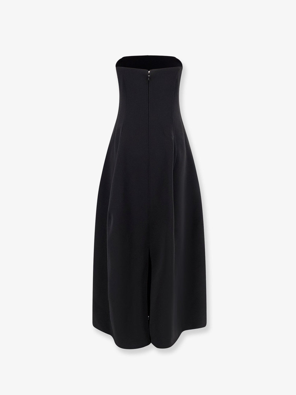 Structured balloon long dress 2