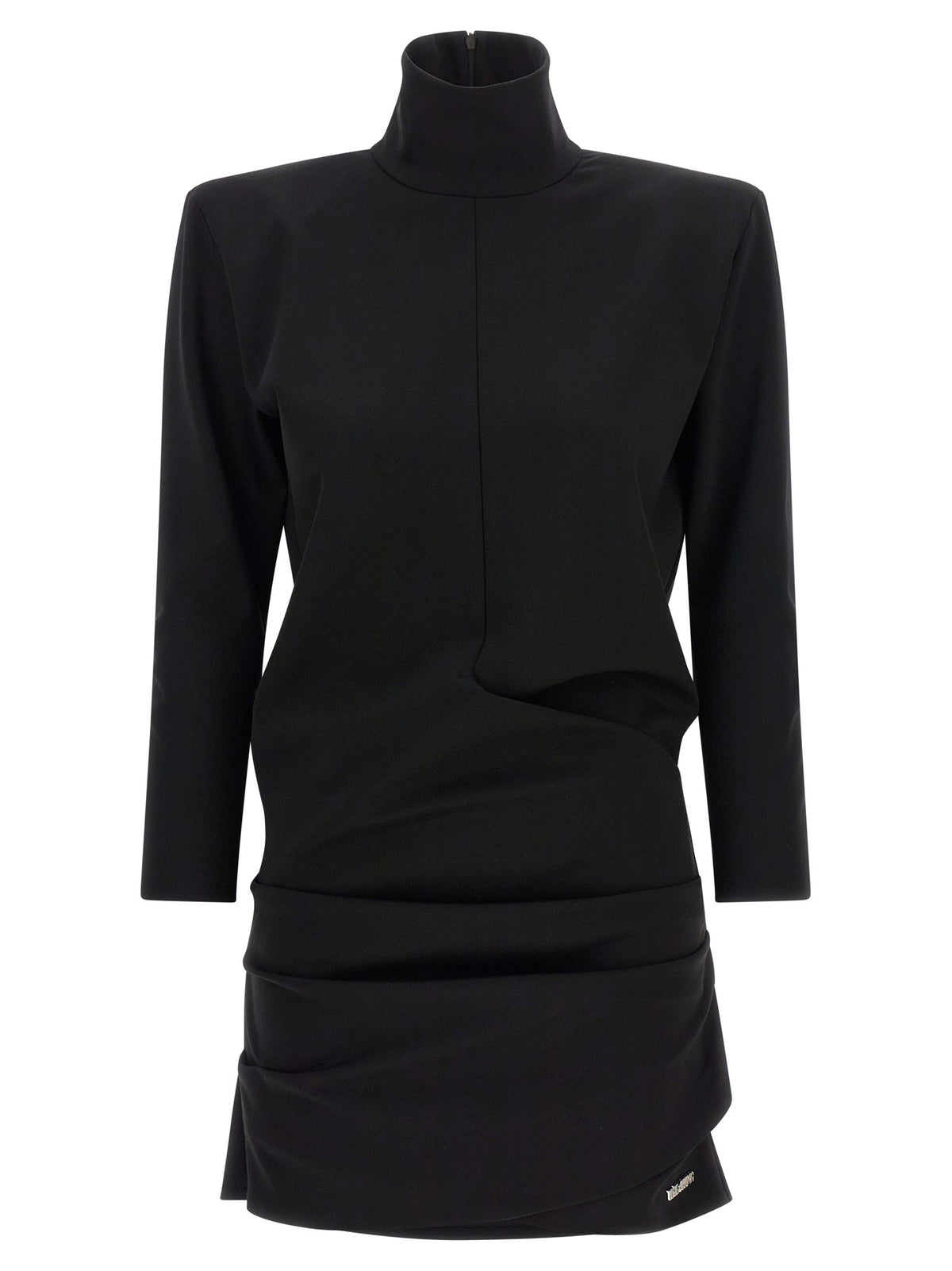 Structured shoulder dress