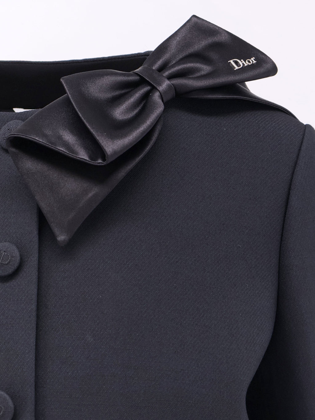 Structured wool and silk tailored blazer 3
