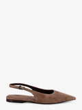 Suede ballerinas with side Monili detail