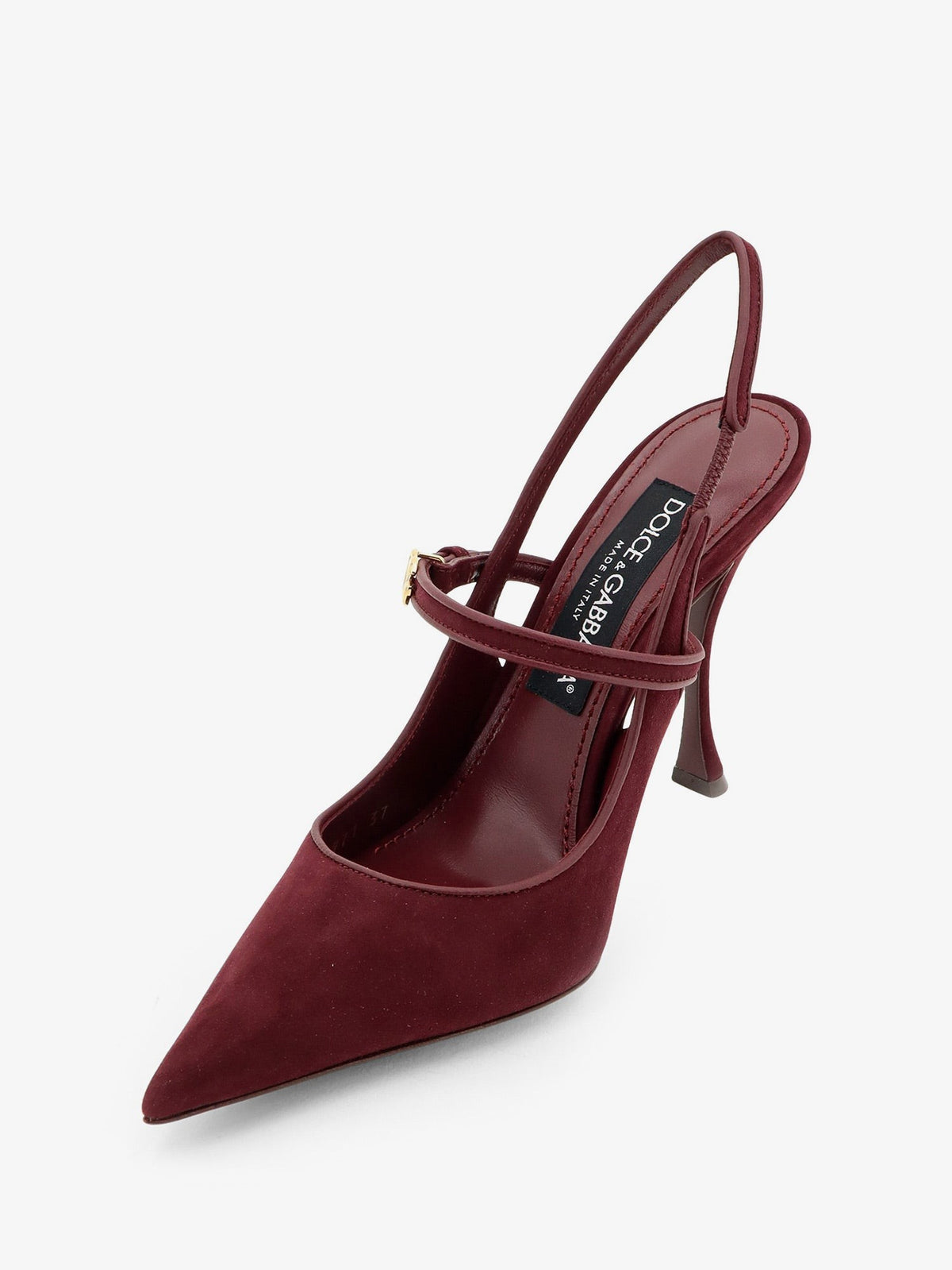 Suede décolleté 4