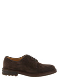 Suede derby