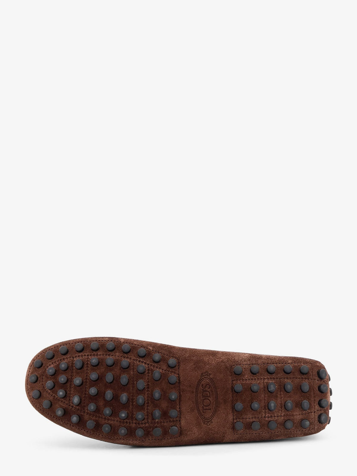 Suede loafers with Gommini detail on the back 4