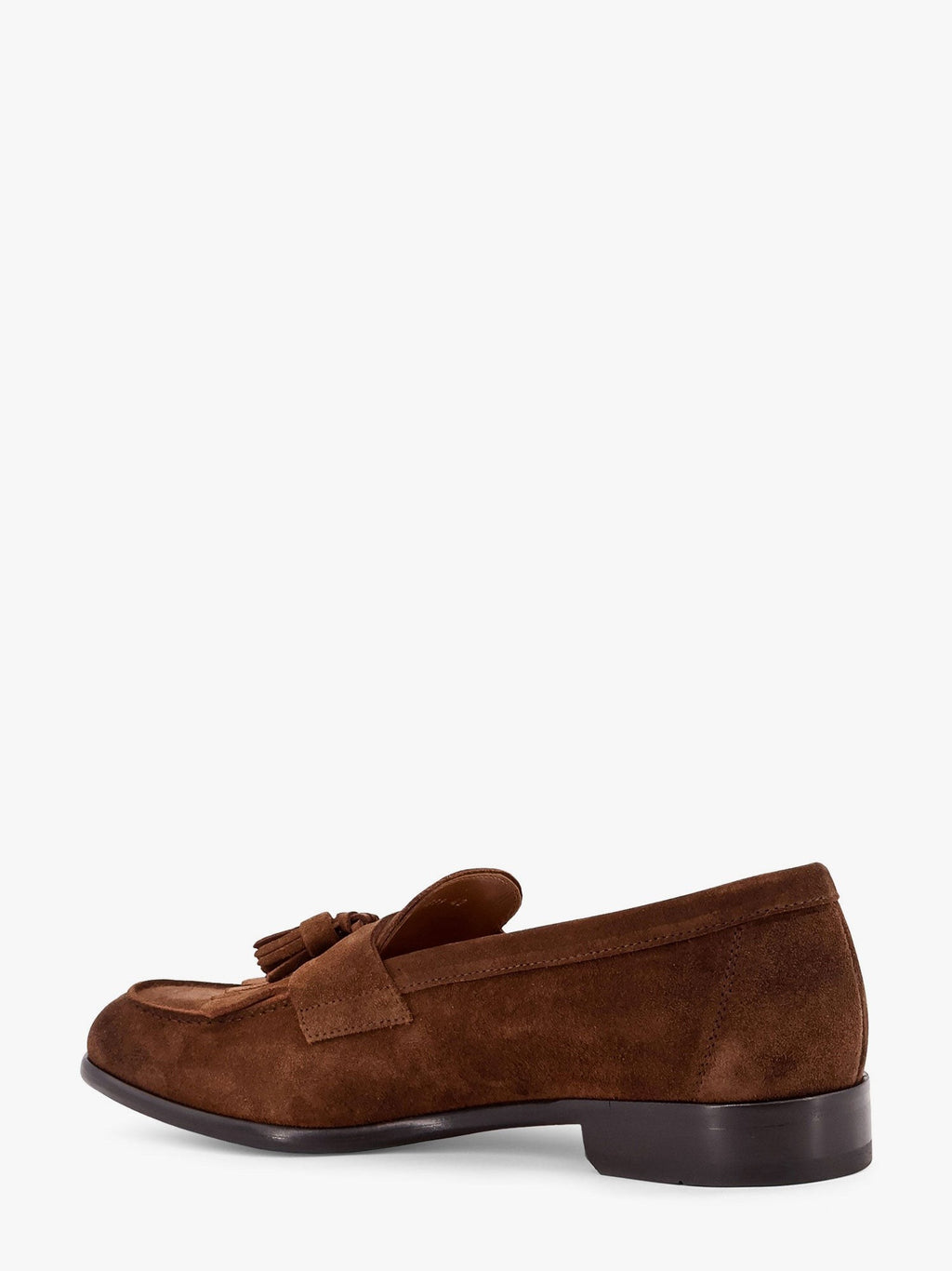 Suede loafers with tassels 3