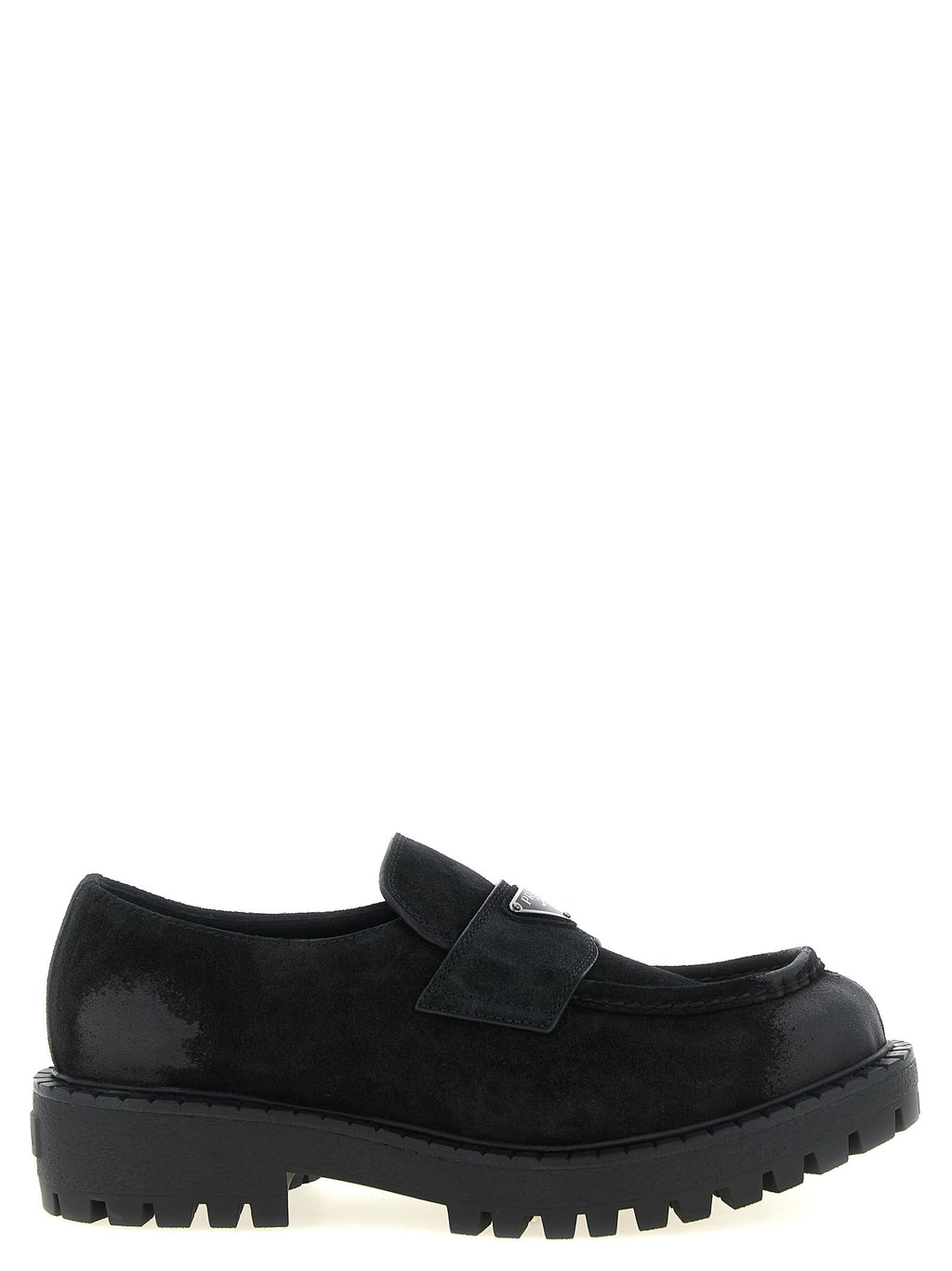 Suede loafers