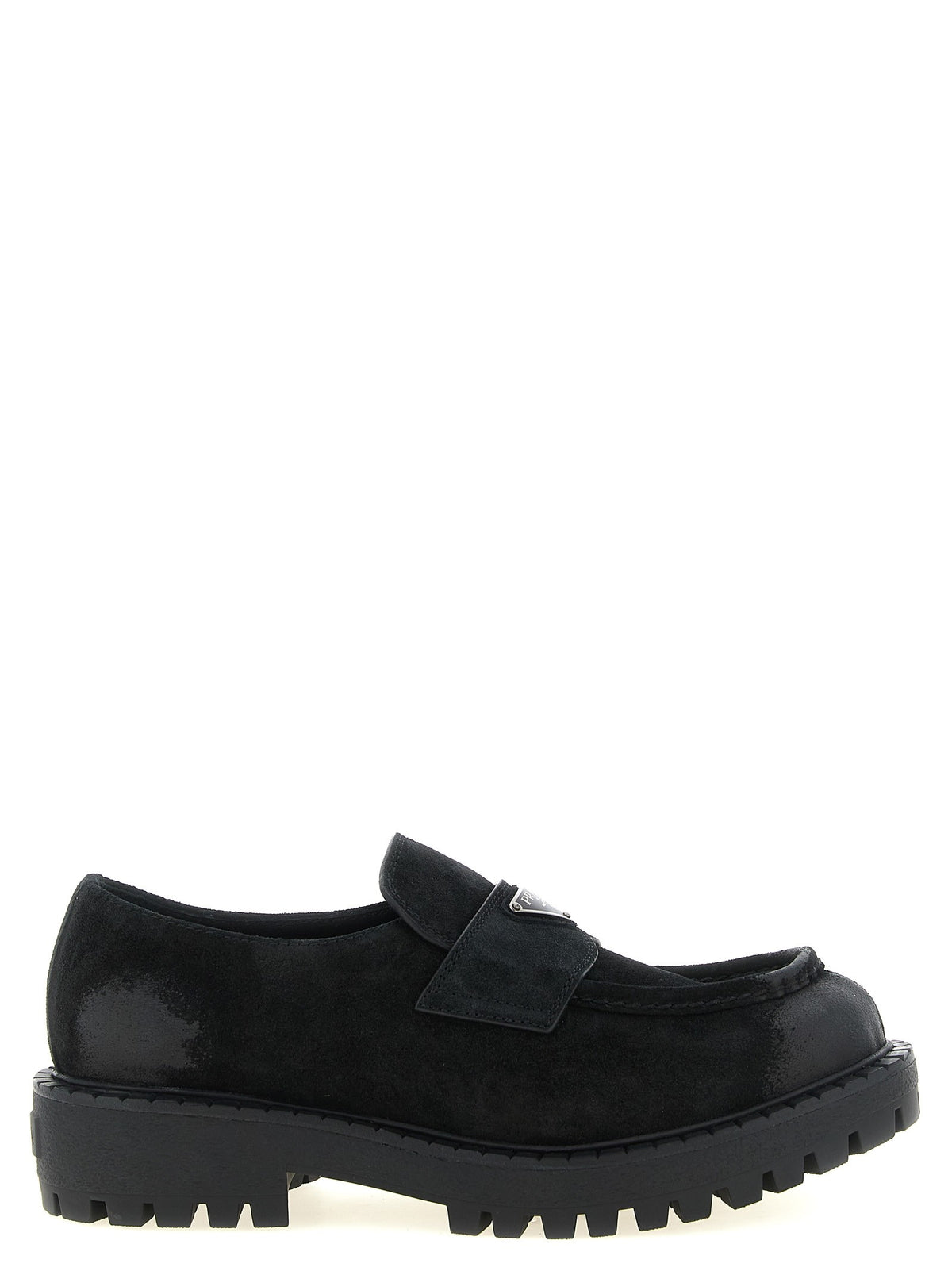 Suede loafers