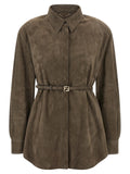 Suede shirt