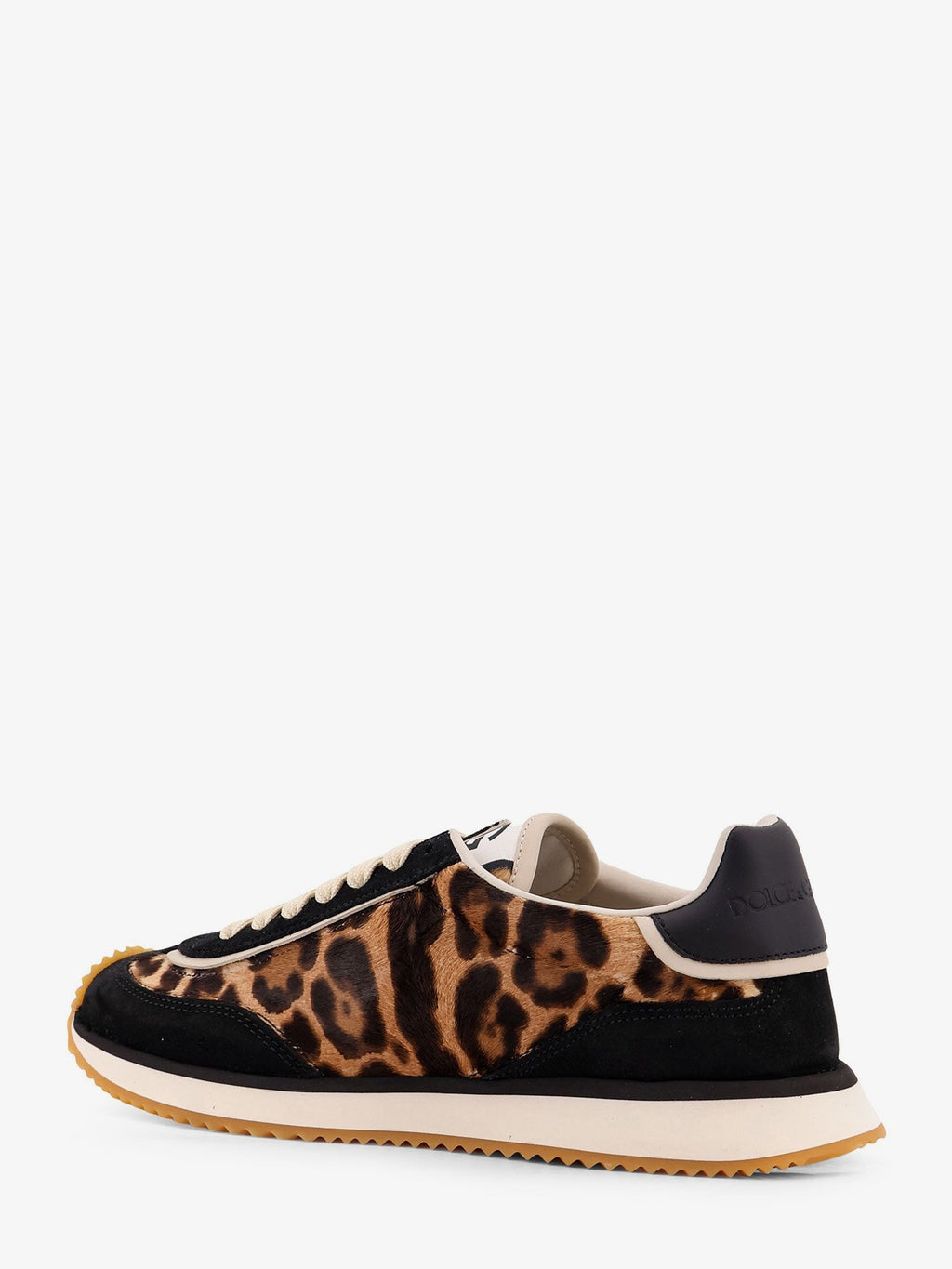 Suede sneakers with animal print 3