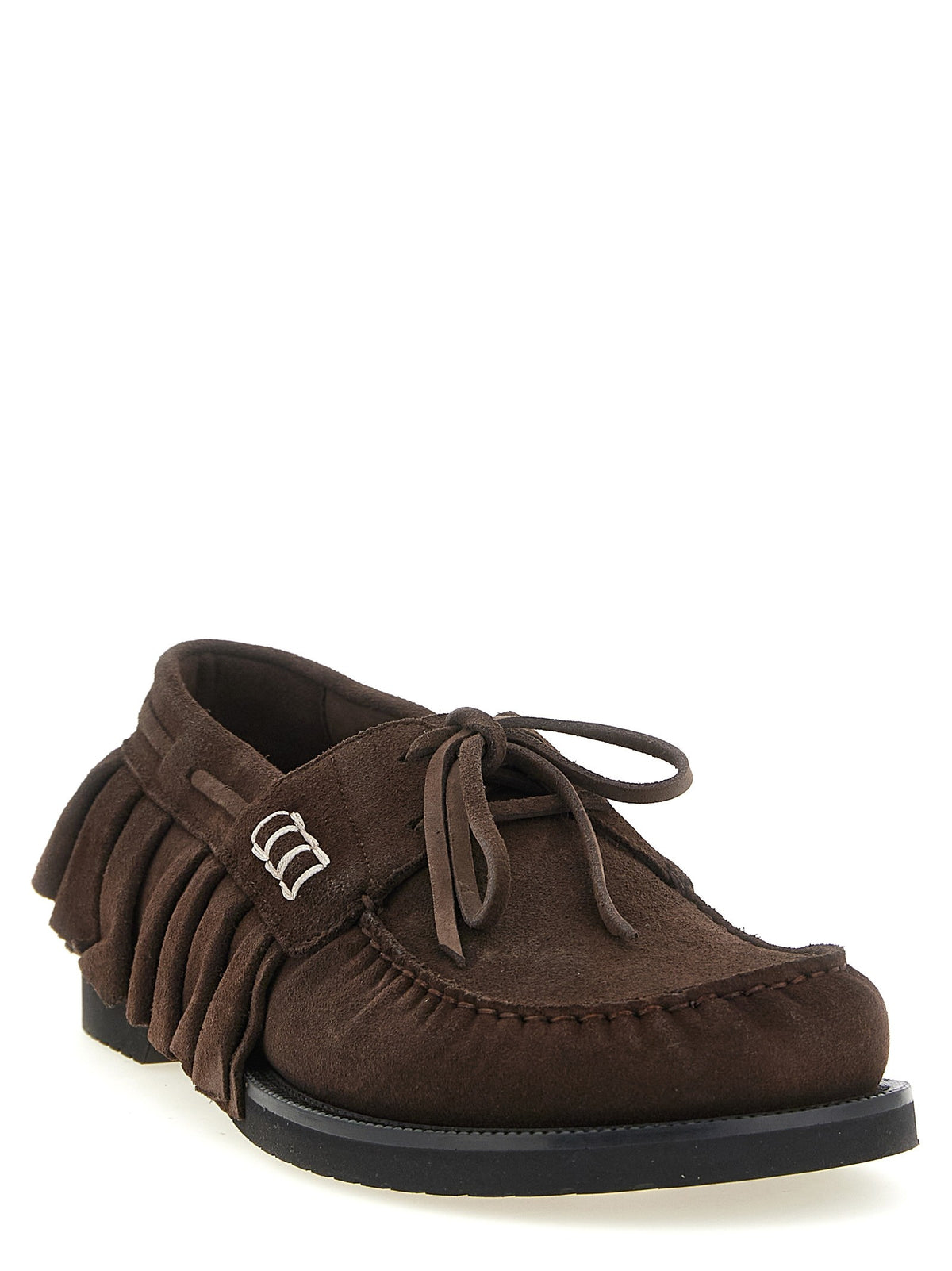 Suede volant boat shoe 2
