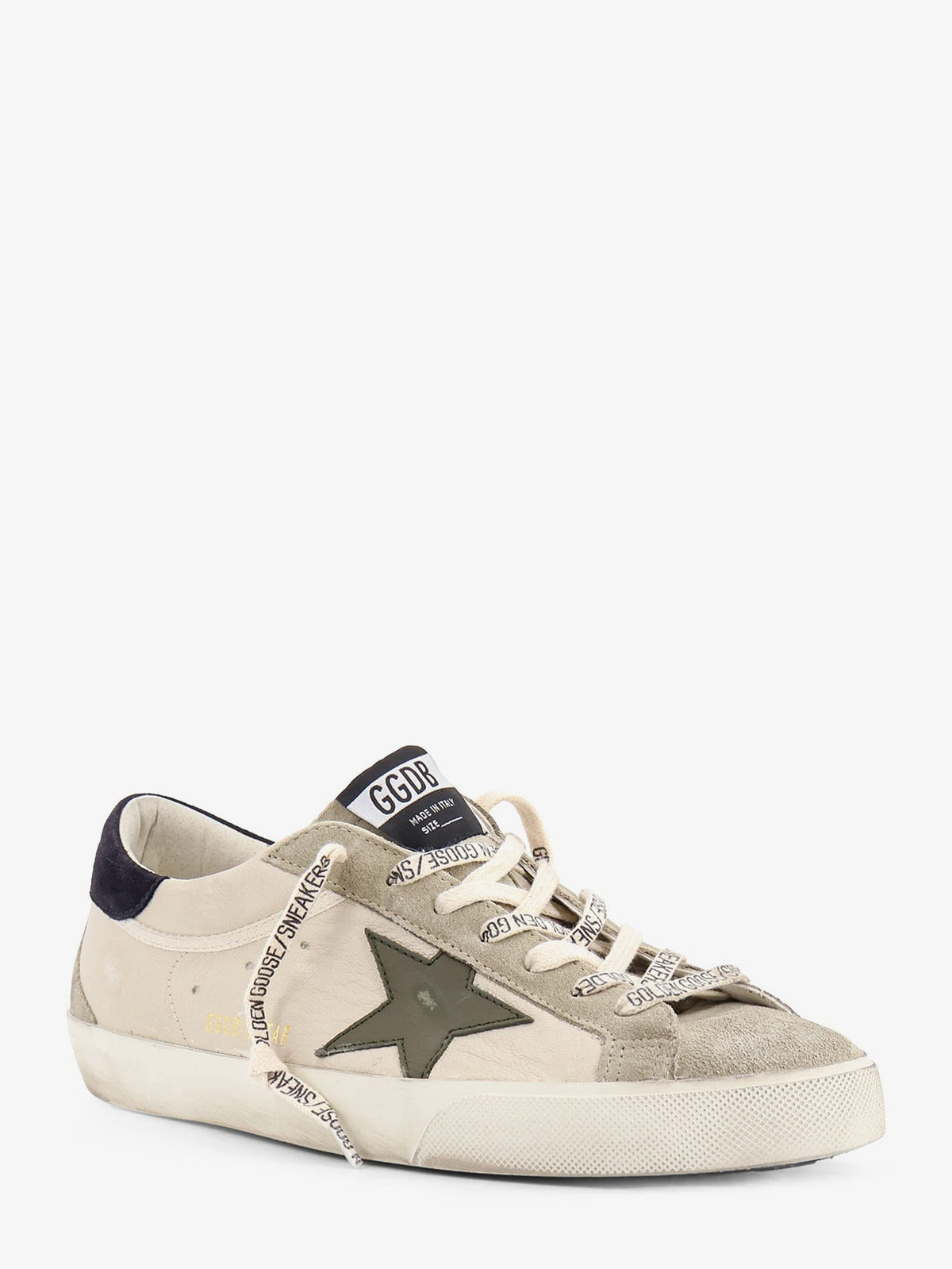 Super-star leather and suede sneakers with iconic side logo 2