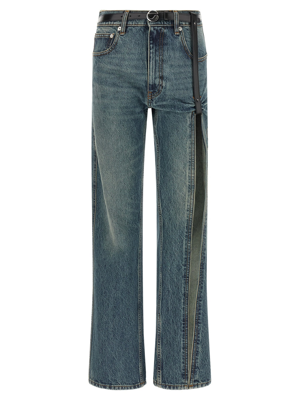 'Suspended' jeans