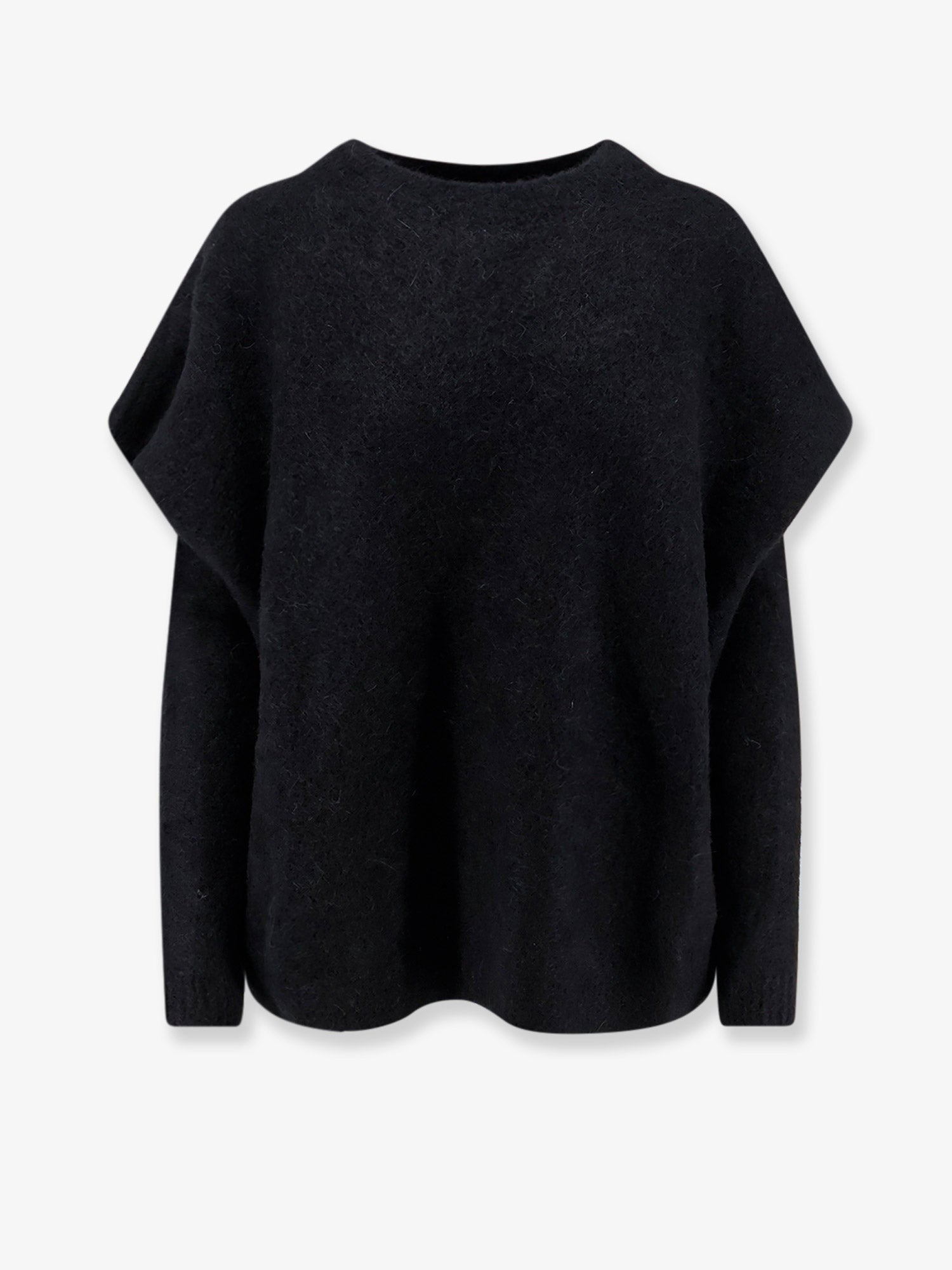 Sweater with detachable sleeves
