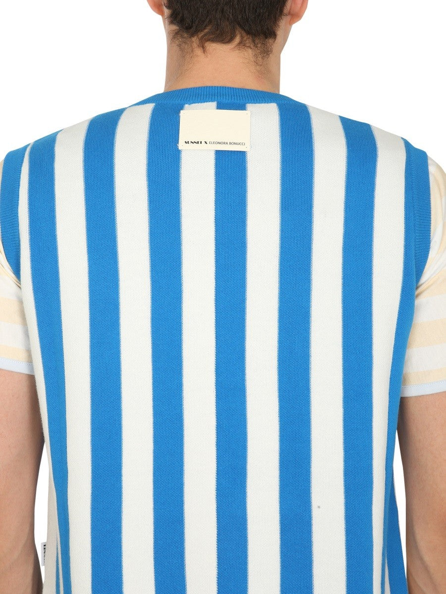 SWEATER WITH STRIPED PATTERN 4
