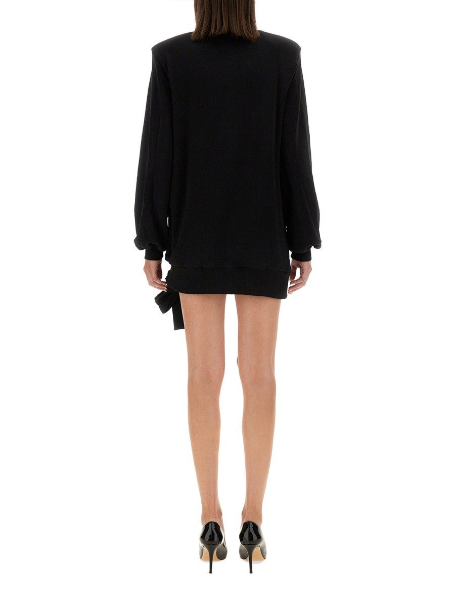 SWEATSHIRT DRESS WITH LOGO 3
