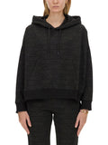 SWEATSHIRT WITH ALL OVER LOGO