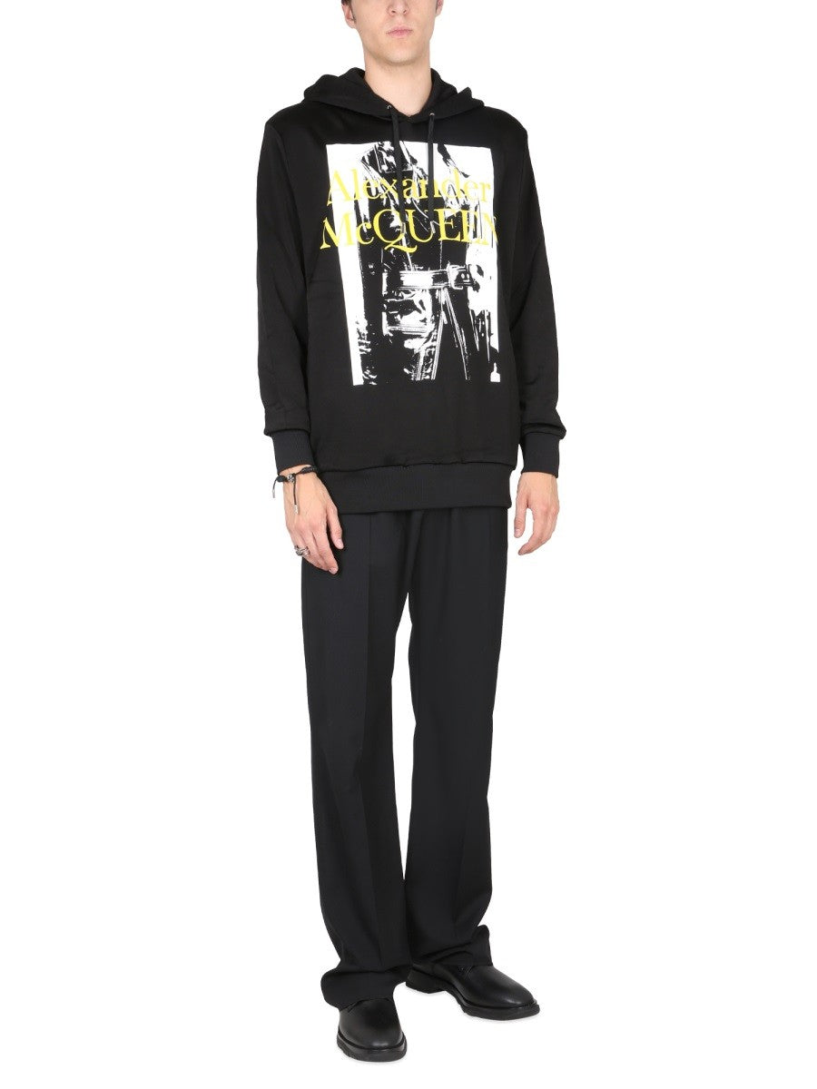 SWEATSHIRT WITH ATELIER PRINT 2