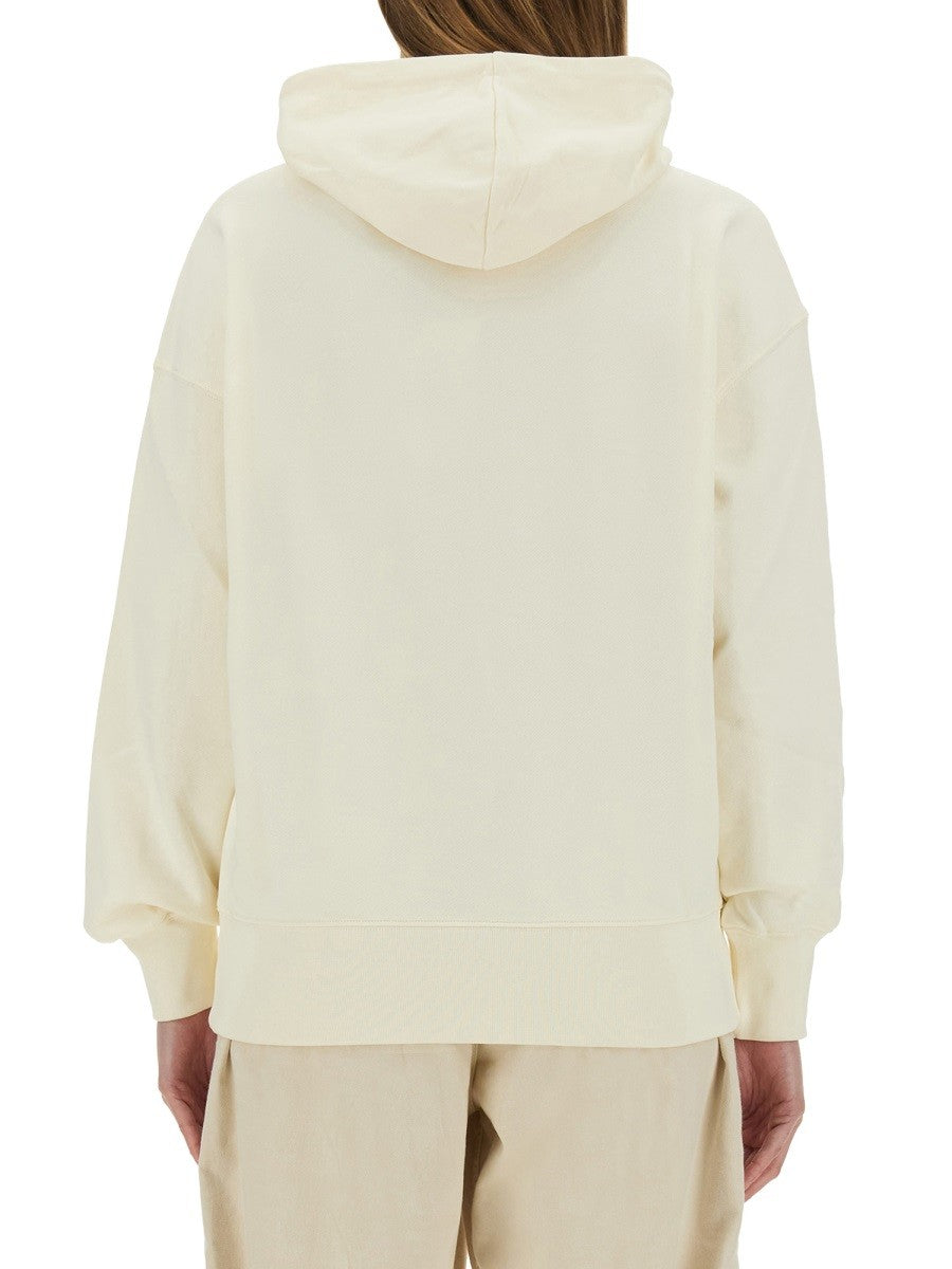 SWEATSHIRT WITH BRUSHED LOGO 3