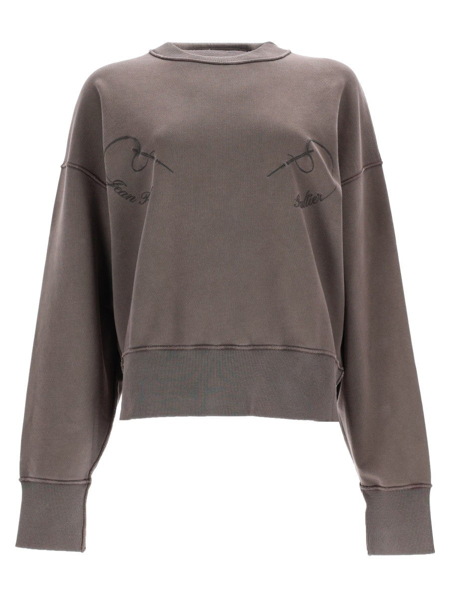 SWEATSHIRT WITH EMBROIDERY